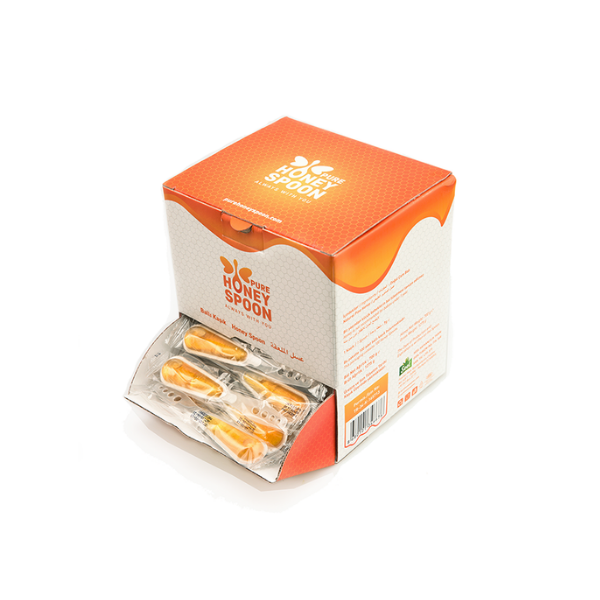 Pure Honey Spoon 7 grams 100 pcs. Cardboard Box